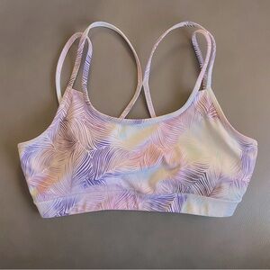 Gaiam Shine Wire-Free Yoga Sports Bra M